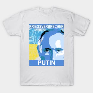 Kriegsverbrecher Putin T-Shirt